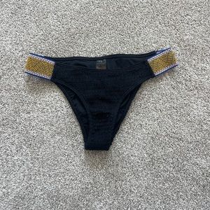 Black swim bottom